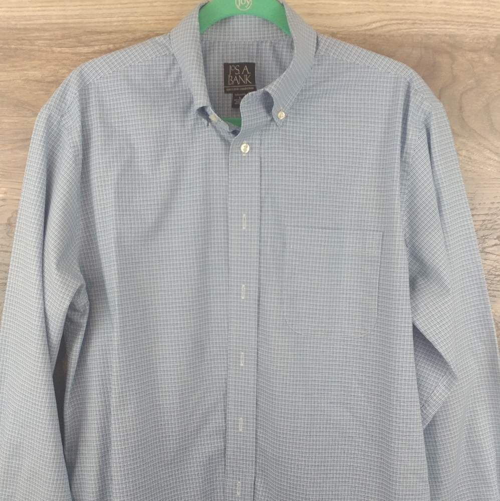 Jos A Bank Executive Lg Men's Long Sleeve Shirt